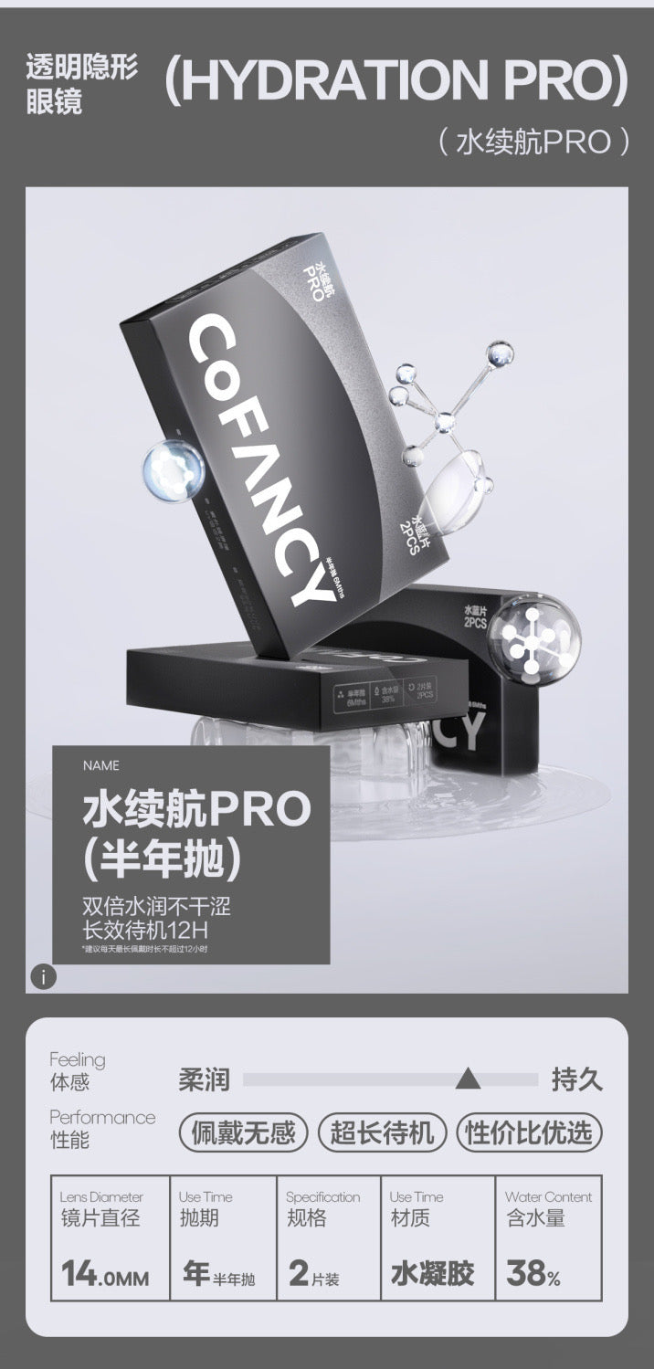 COFANCY SIX MONTH LENS 透明片