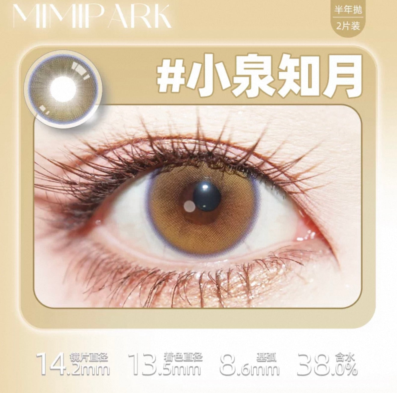 小泉知月 14.2mm