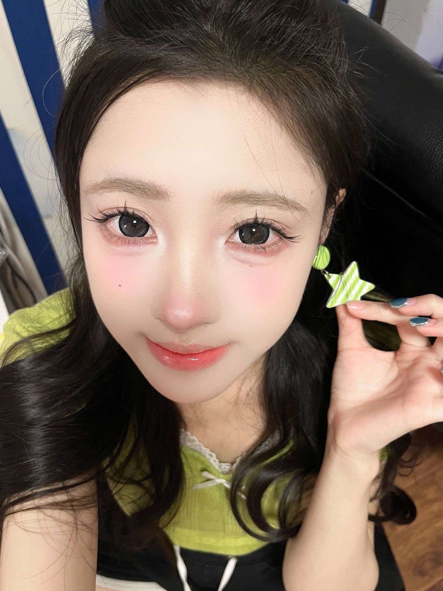 Black 地雷黑曜石 14.5mm