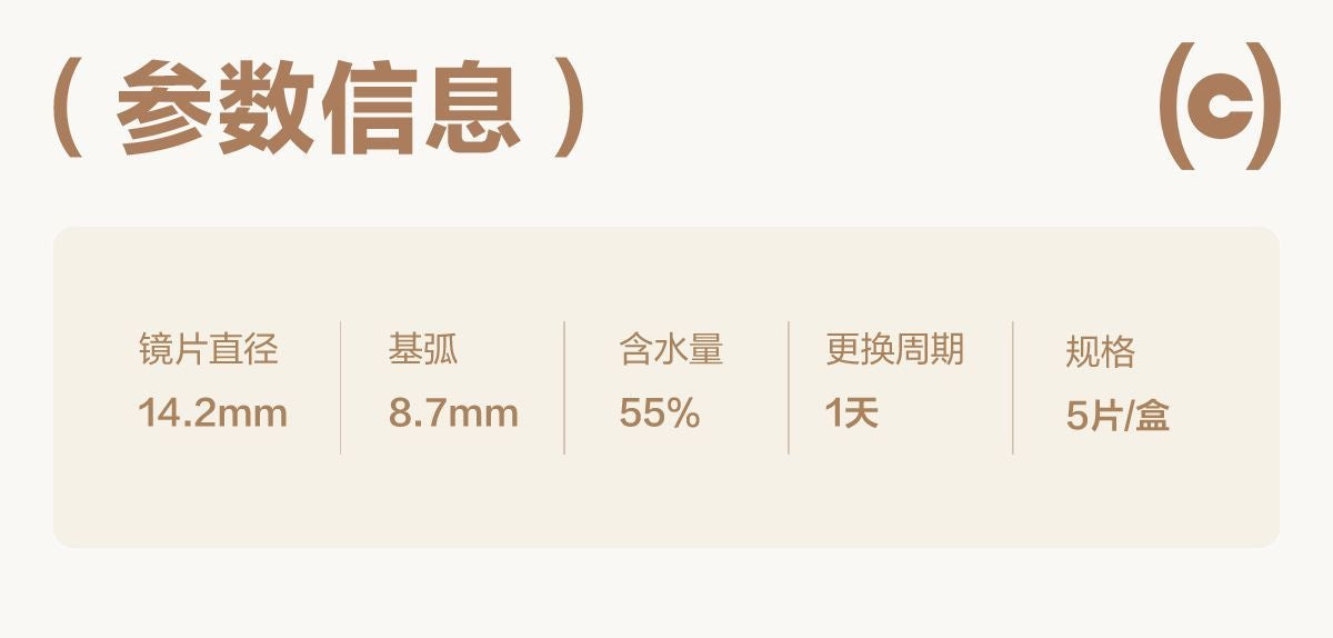 COFANCY DAILY LENS 透明片【10PCS】